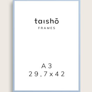 Blå ramme - A3 Størrelse A3 | Taishō