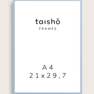 Blå ramme - A4 Størrelse A4 | Taishō