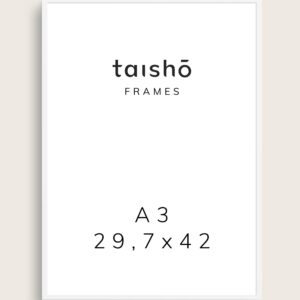 Hvid ramme - A3 Størrelse A3 | Taishō